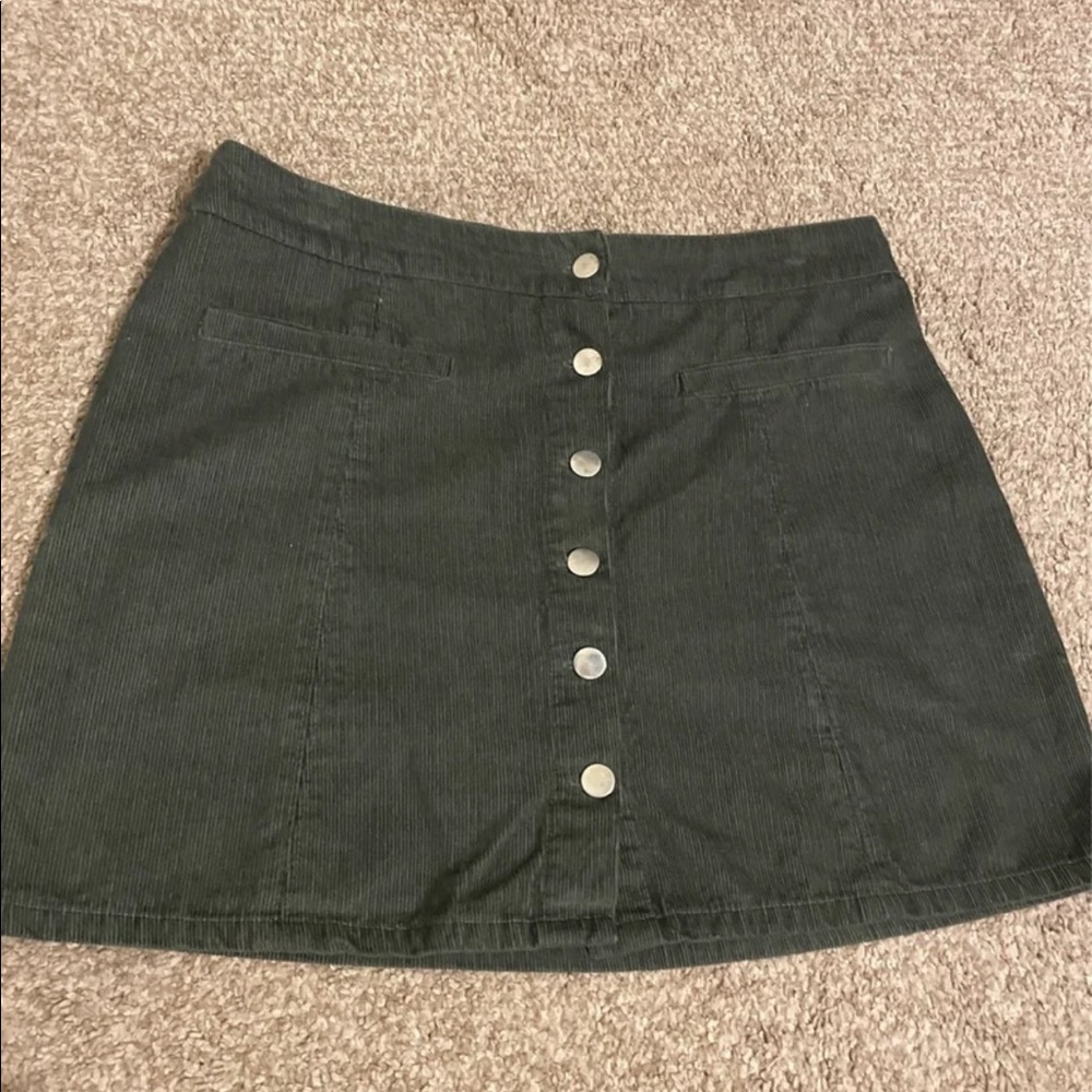 Corduroy skirt